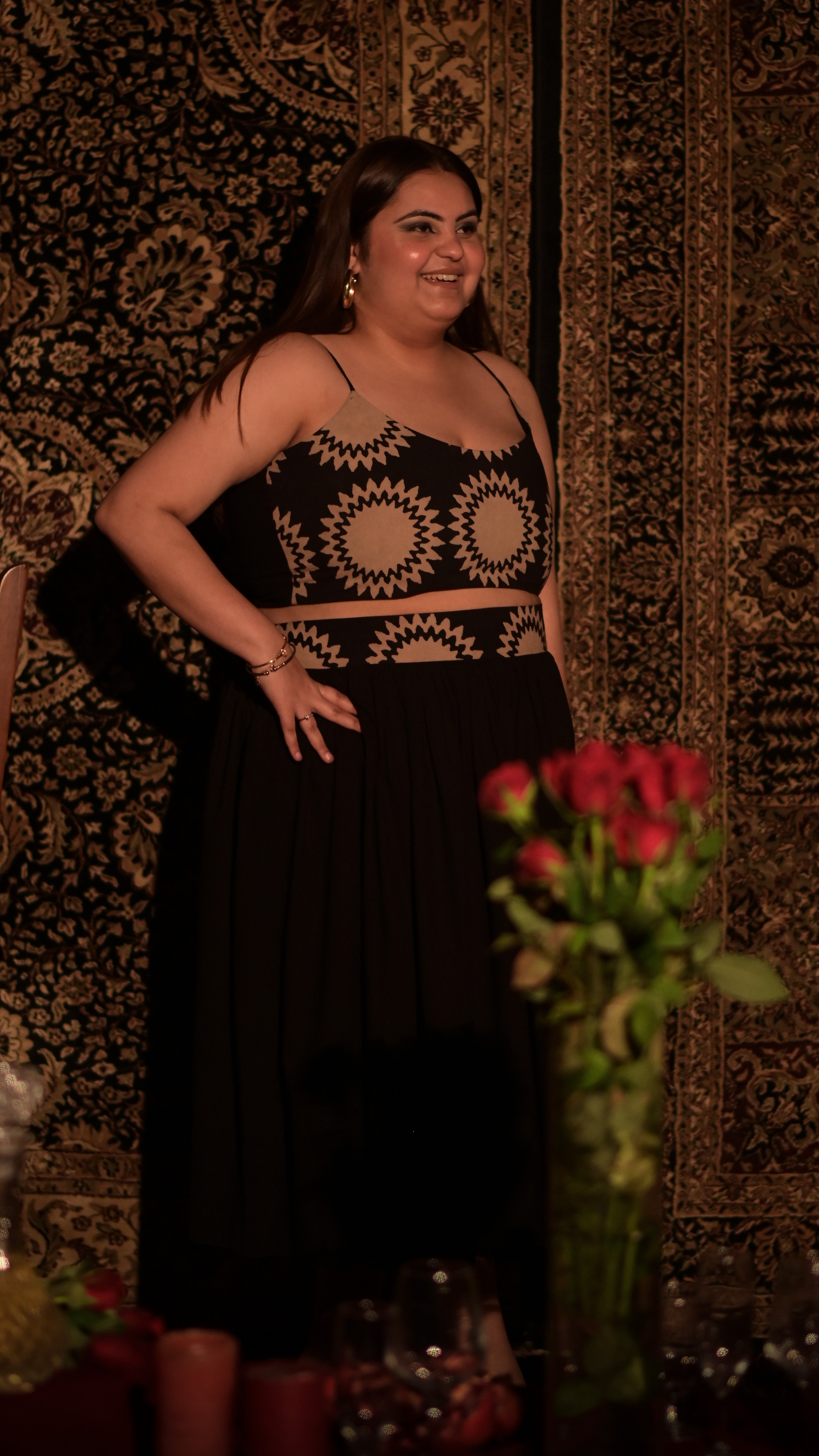 Highwaist Skirt w/ Blouse