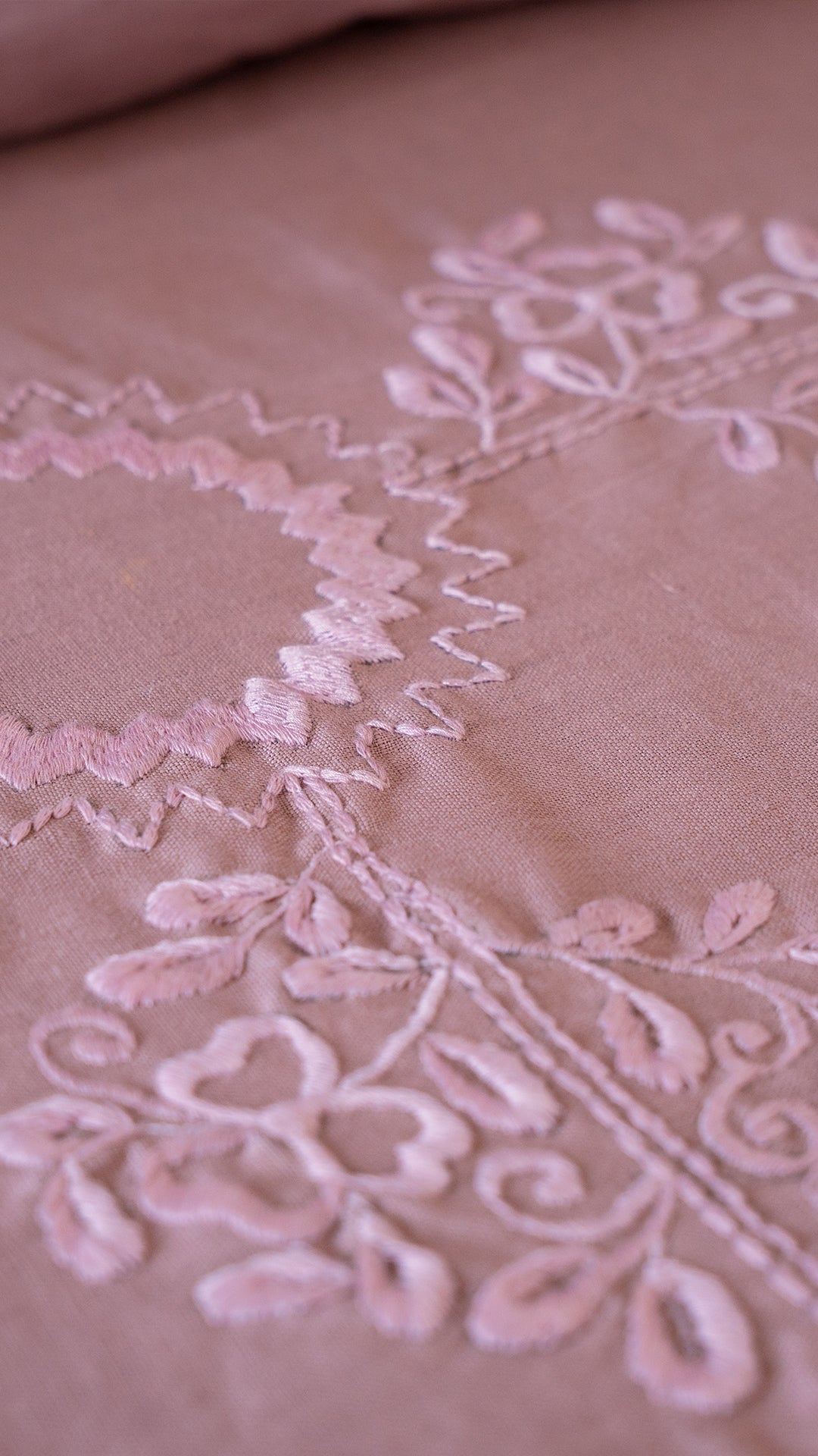 Pink Organic Linen Bedsheet OLBS2