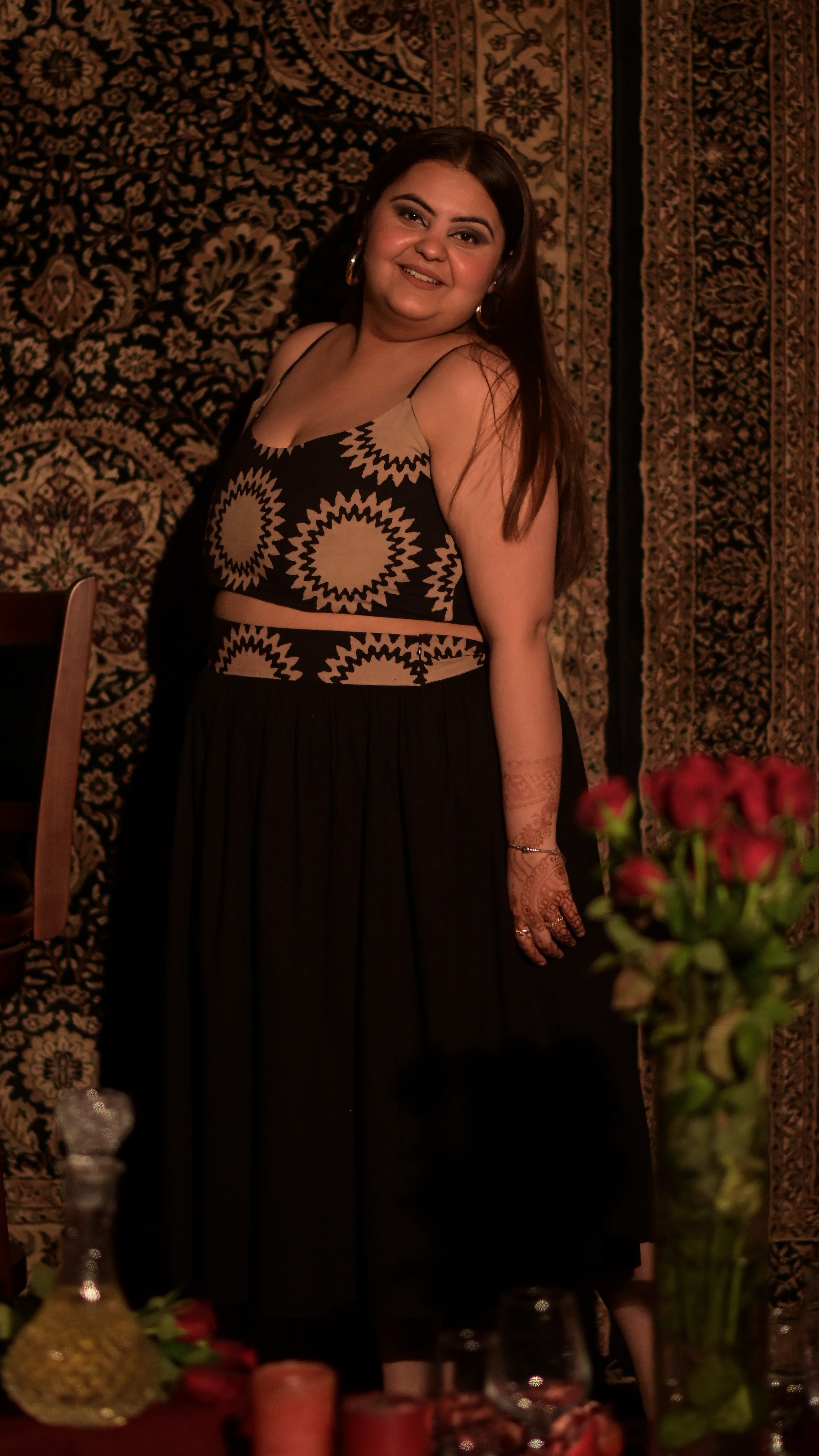 Highwaist Skirt w/ Blouse