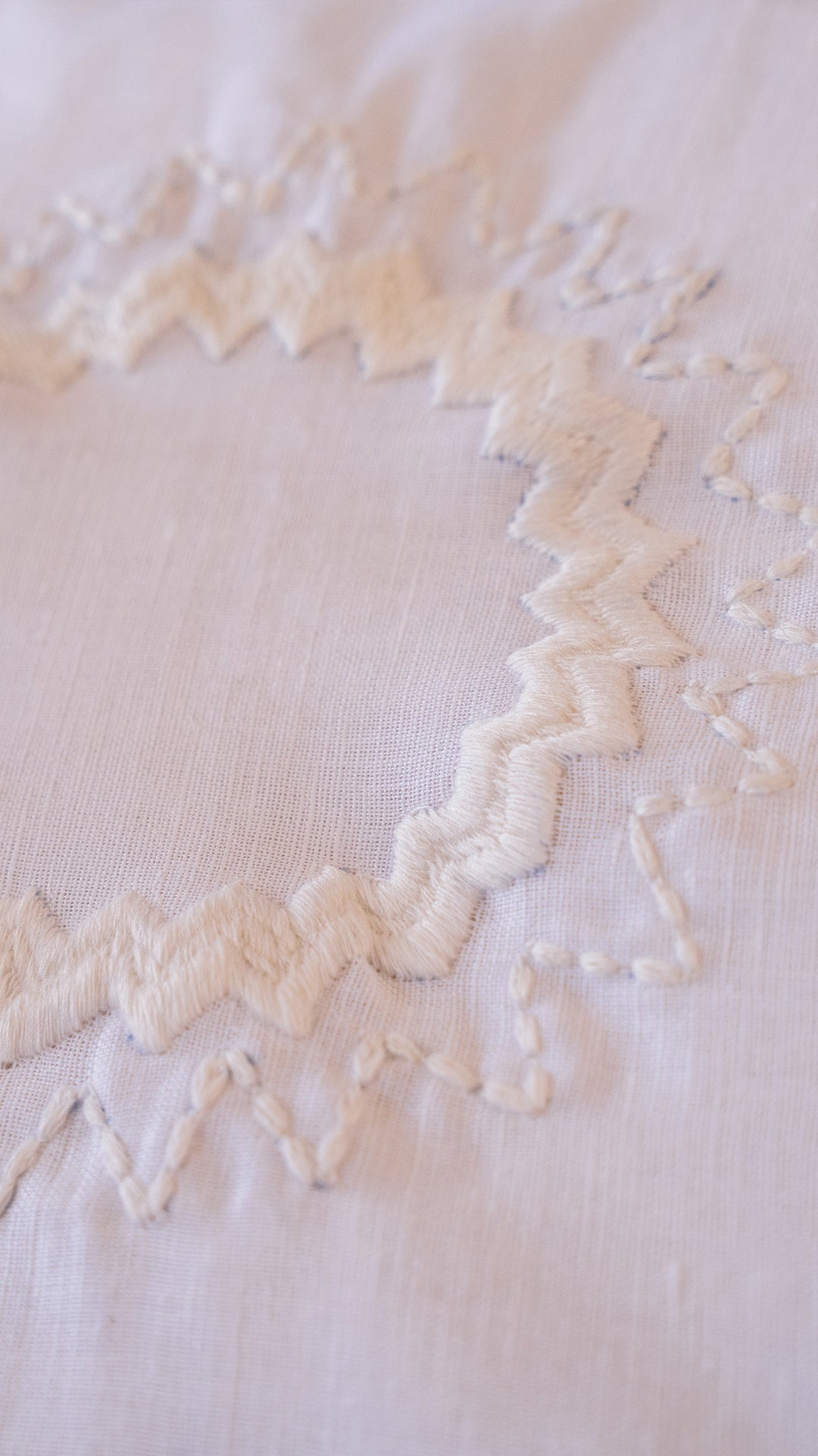 White Organic Linen Bedsheet OLBS3