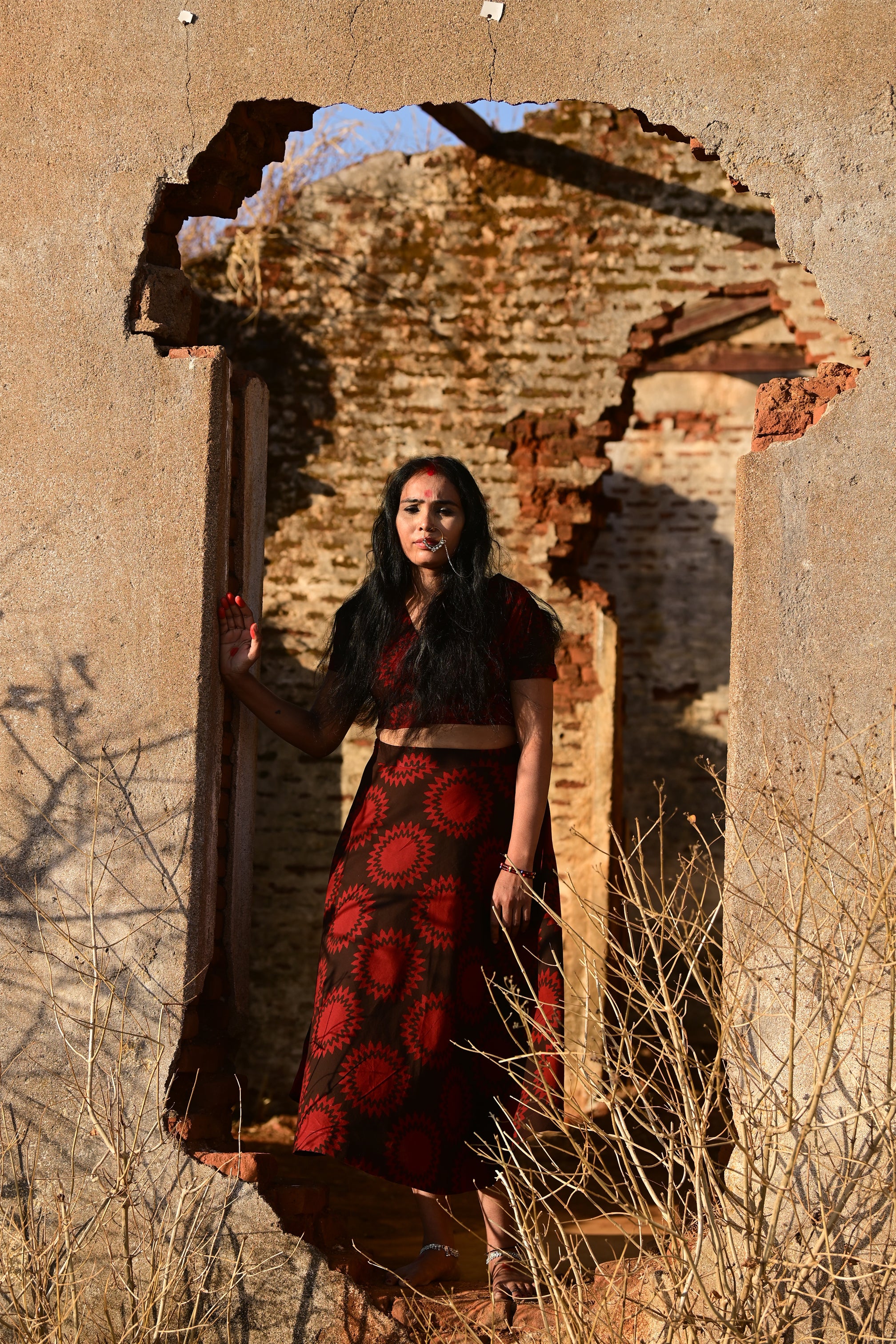 Sigil Umbrella Skirt w/ Crop