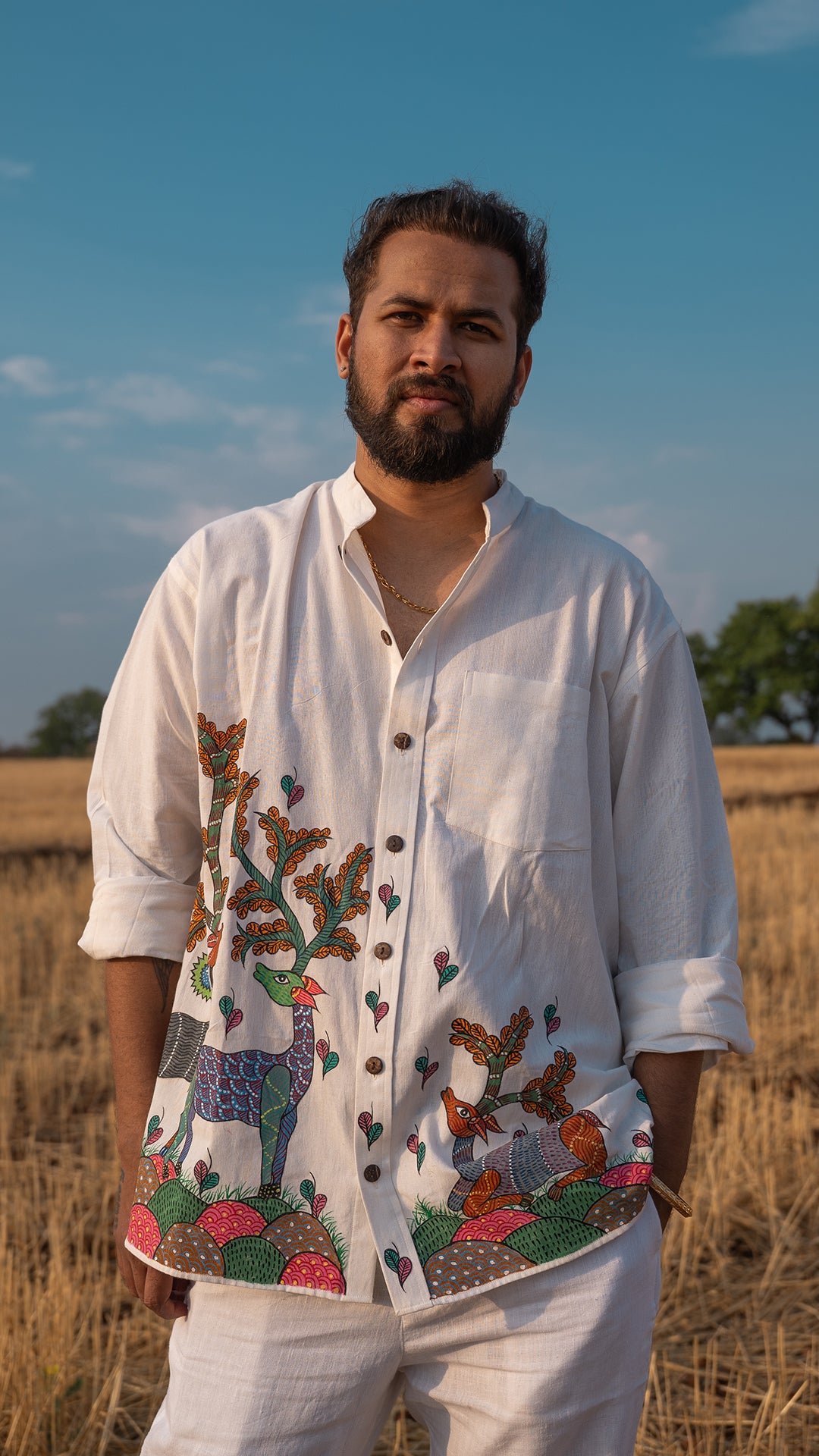 Gond Bandhgala Shirt EKA MD21