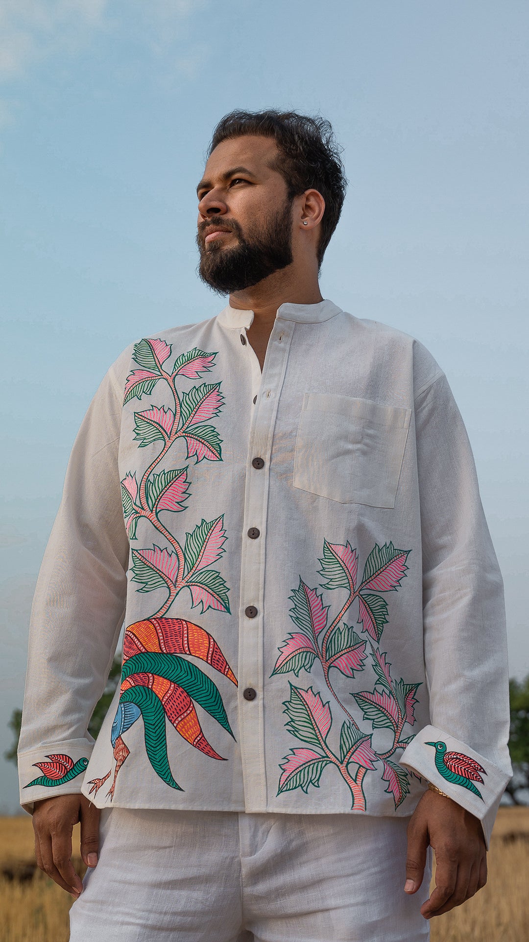 Gond Bandhgala Shirt EKA MD23