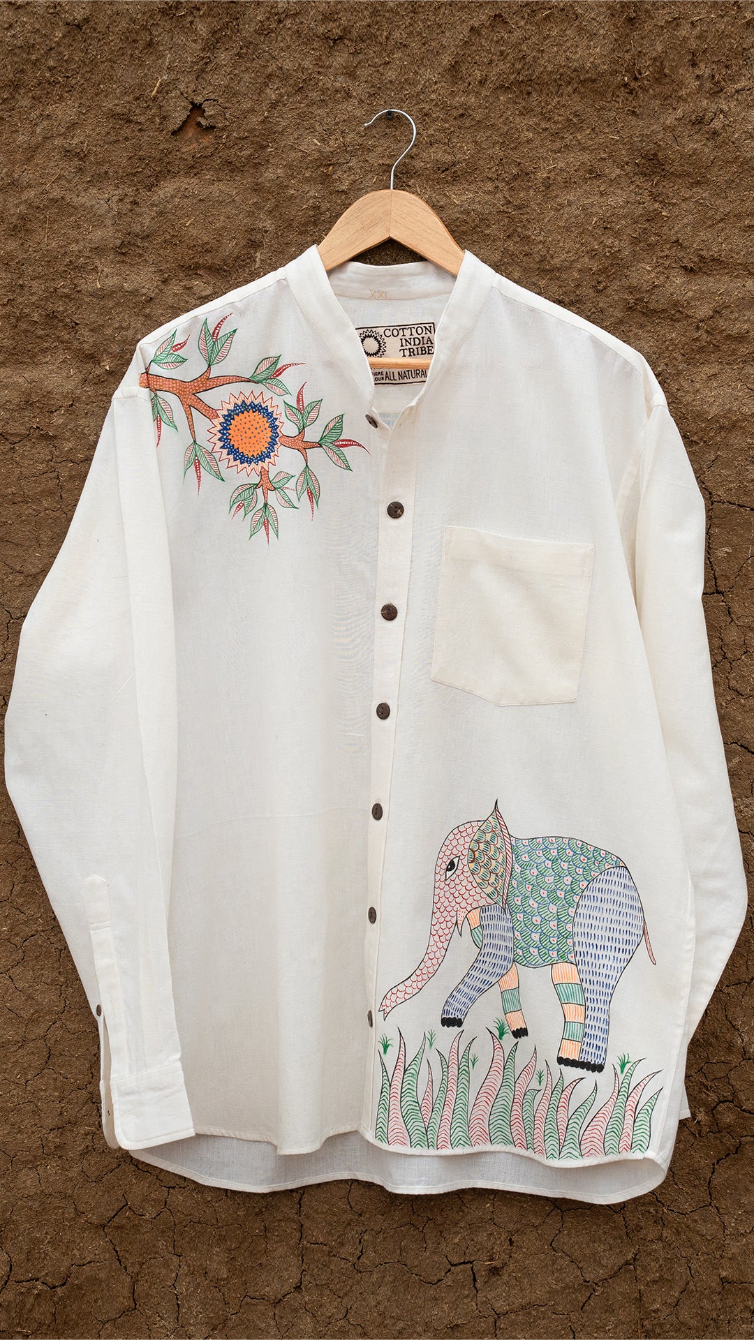 Gond Bandhgala Shirt EKA MD10
