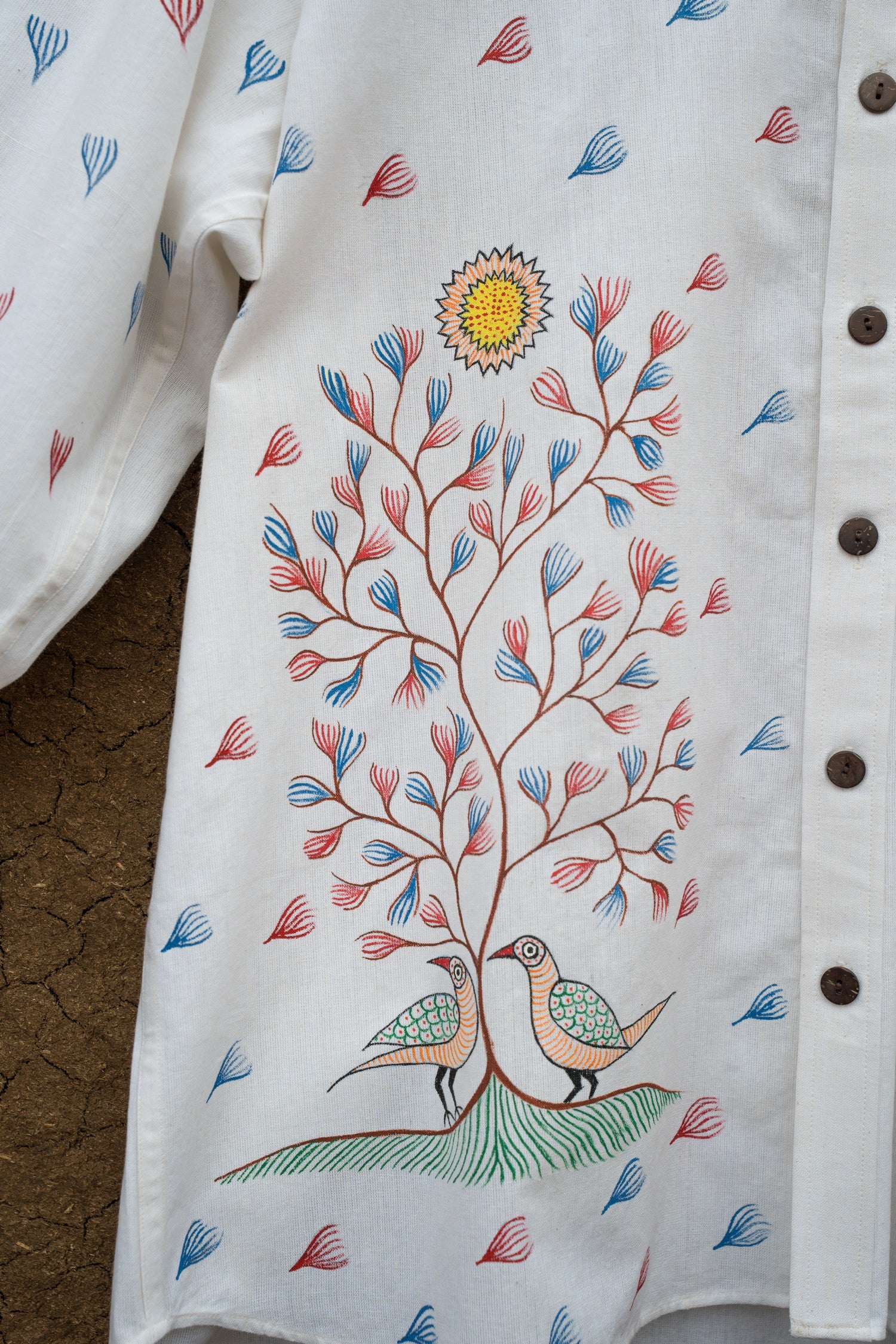 Gond Bandhgala Shirt EKA MD1