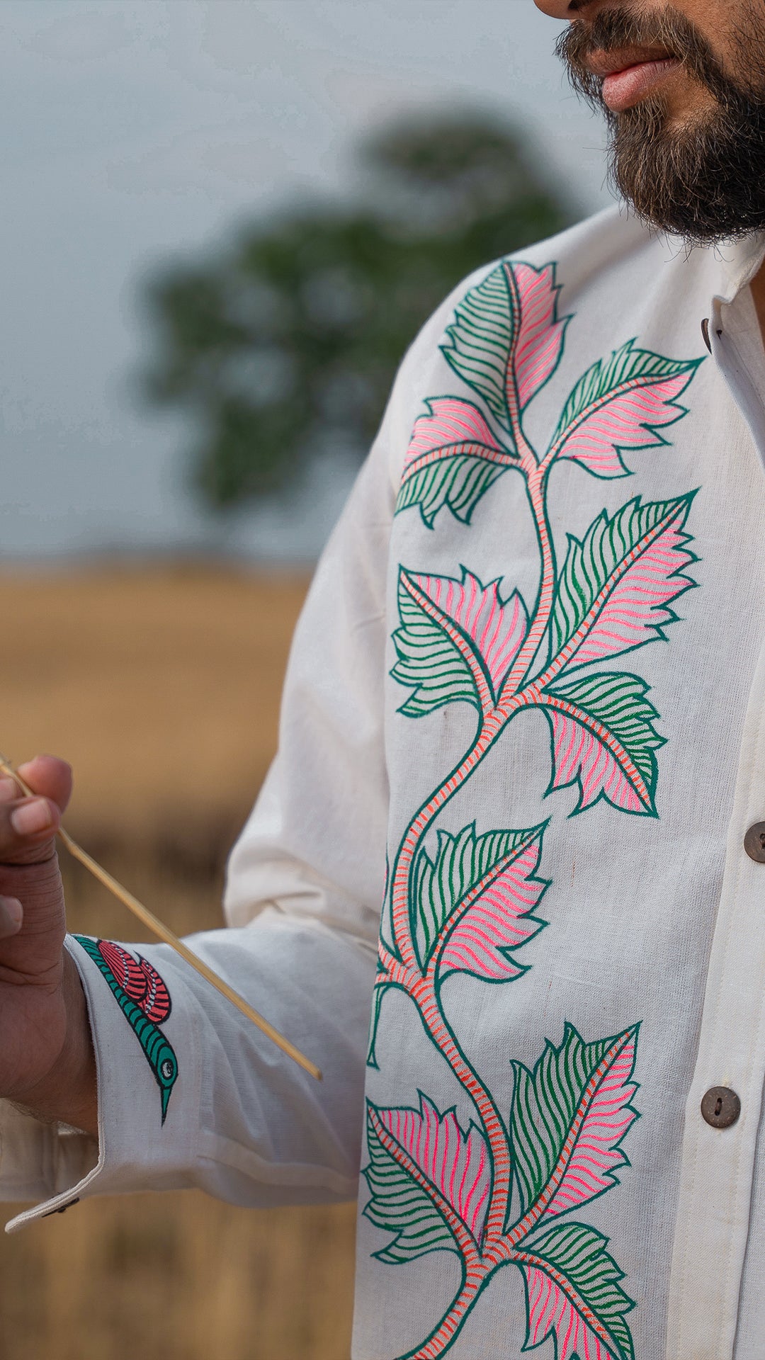 Gond Bandhgala Shirt EKA MD23