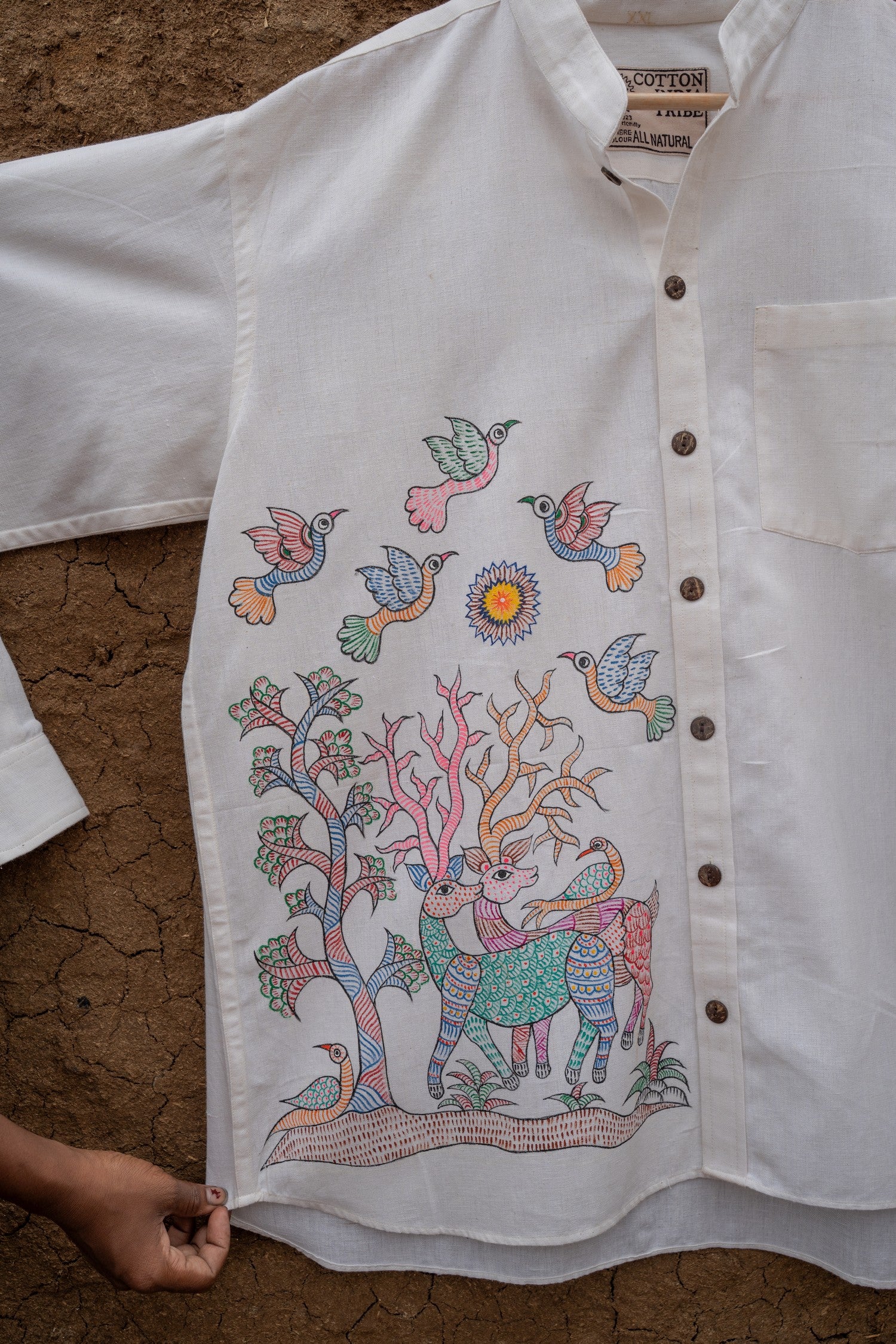 Gond Bandhgala Shirt EKA MD19