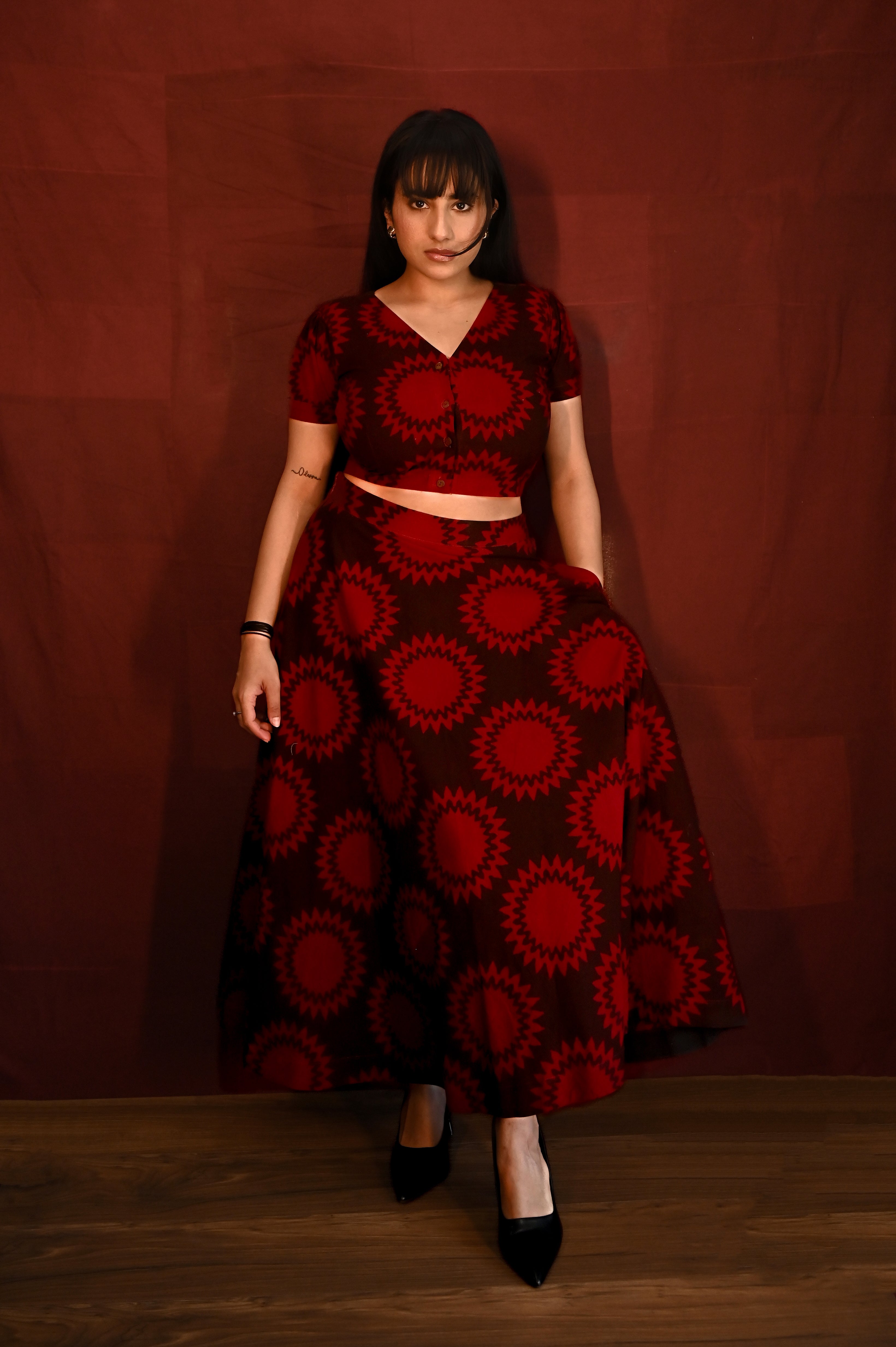 Sigil Umbrella Skirt w/ Crop