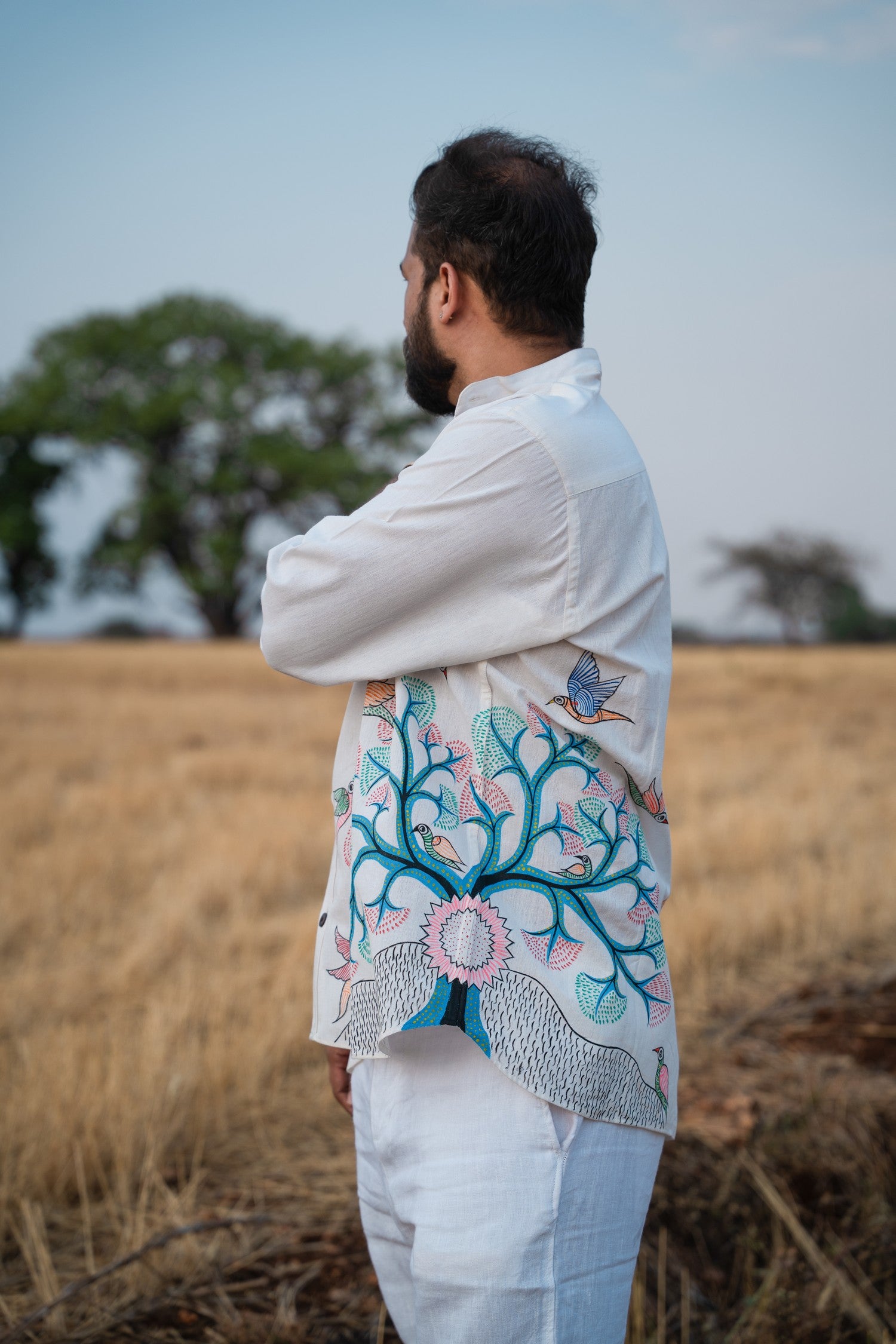 Gond Bandhgala Shirt EKA MD25