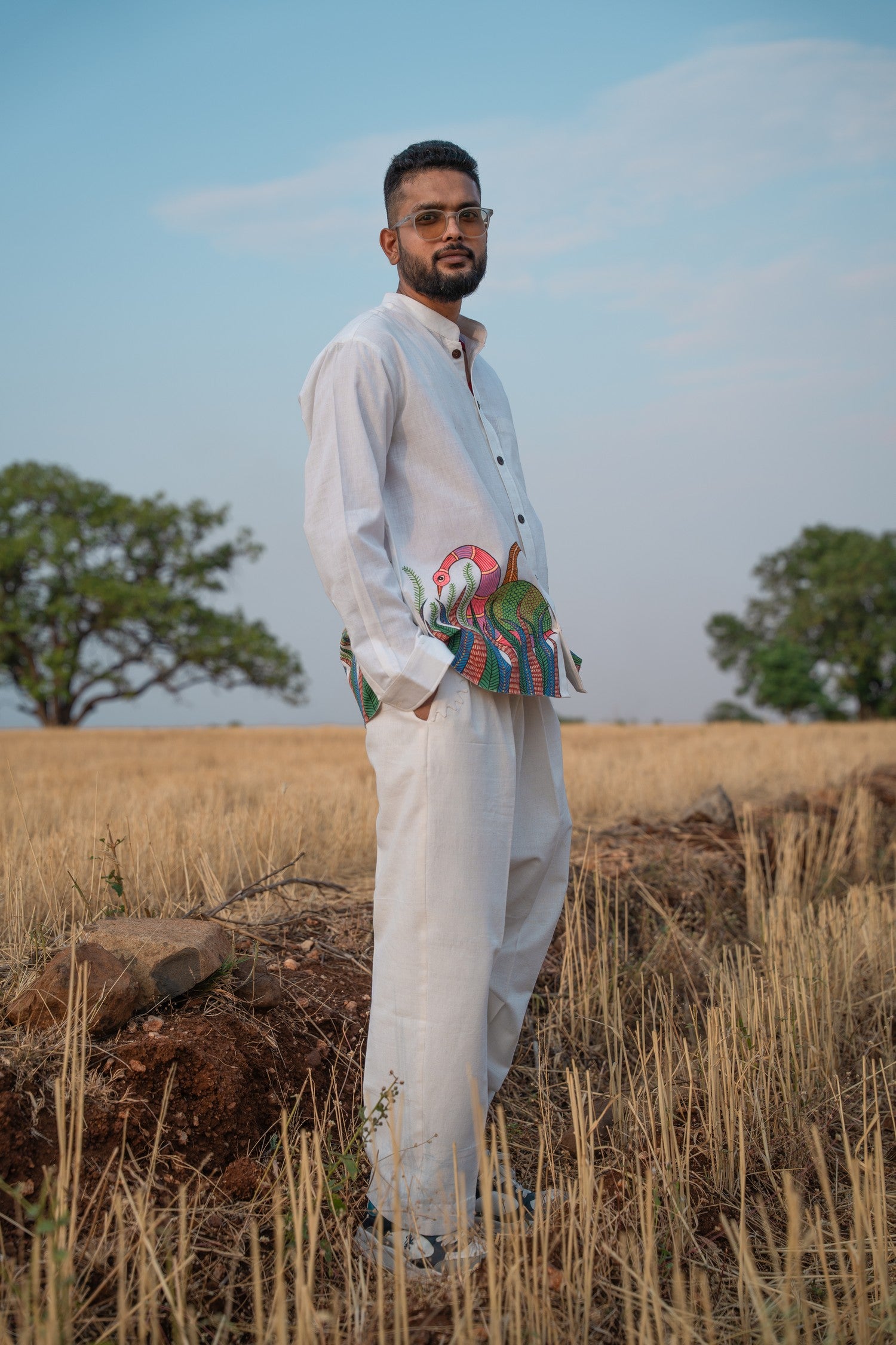 Gond Bandhgala Shirt EKA MD24