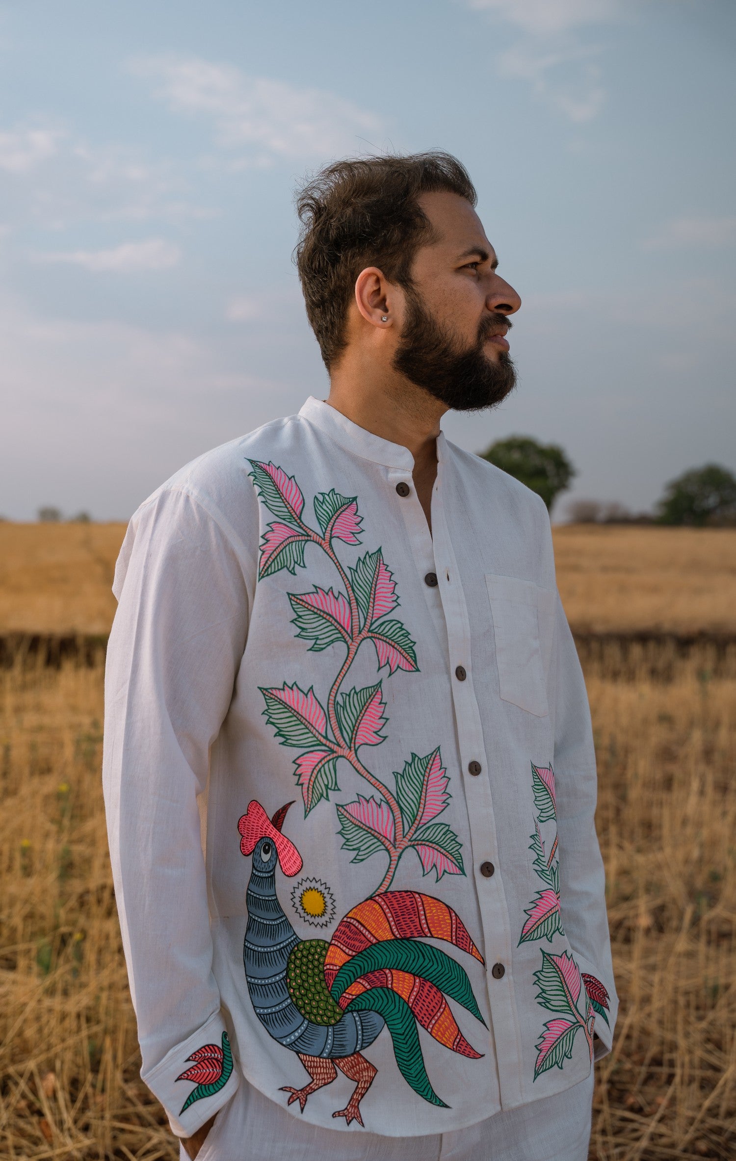 Gond Bandhgala Shirt EKA MD23