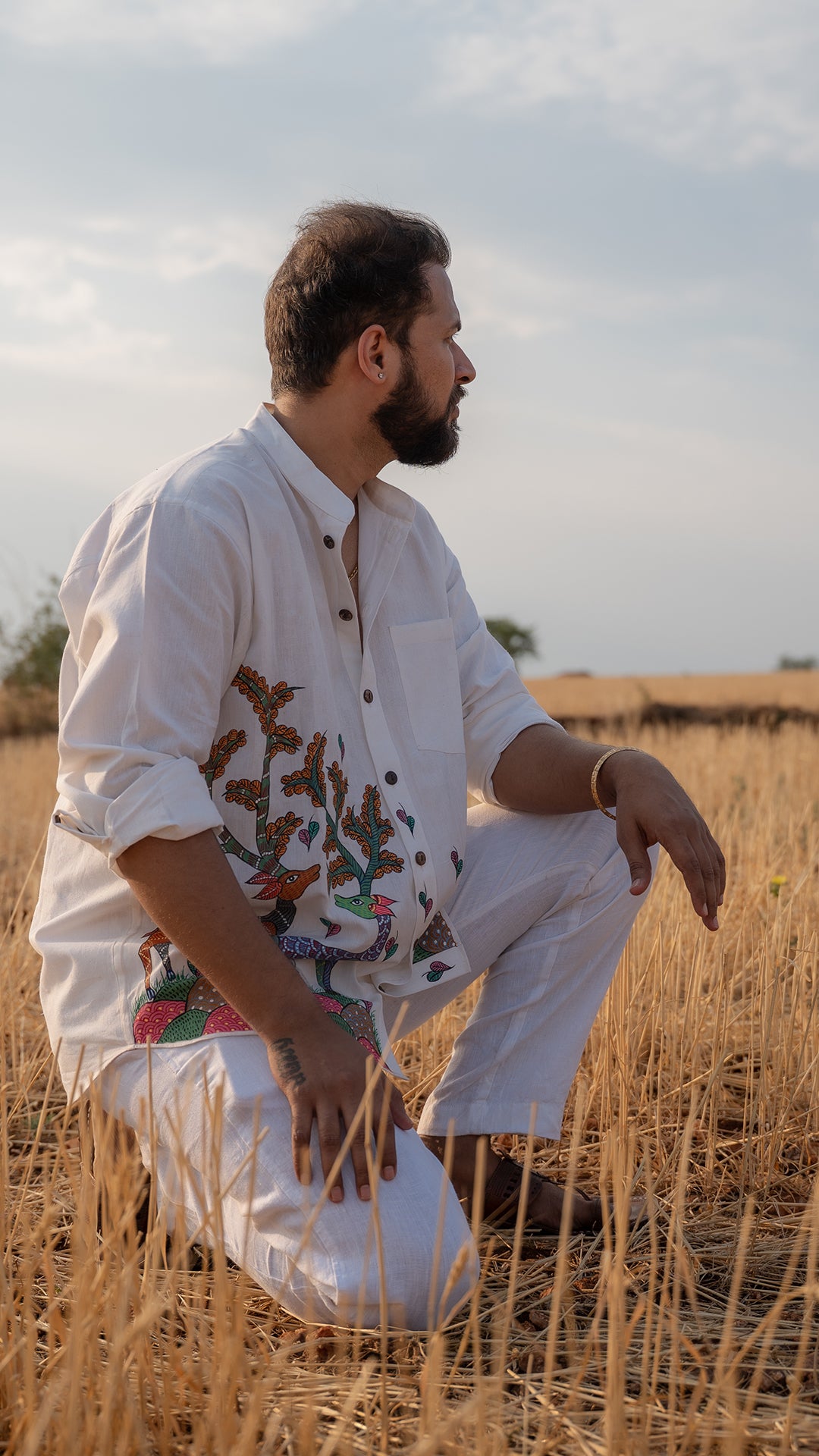 Gond Bandhgala Shirt EKA MD21