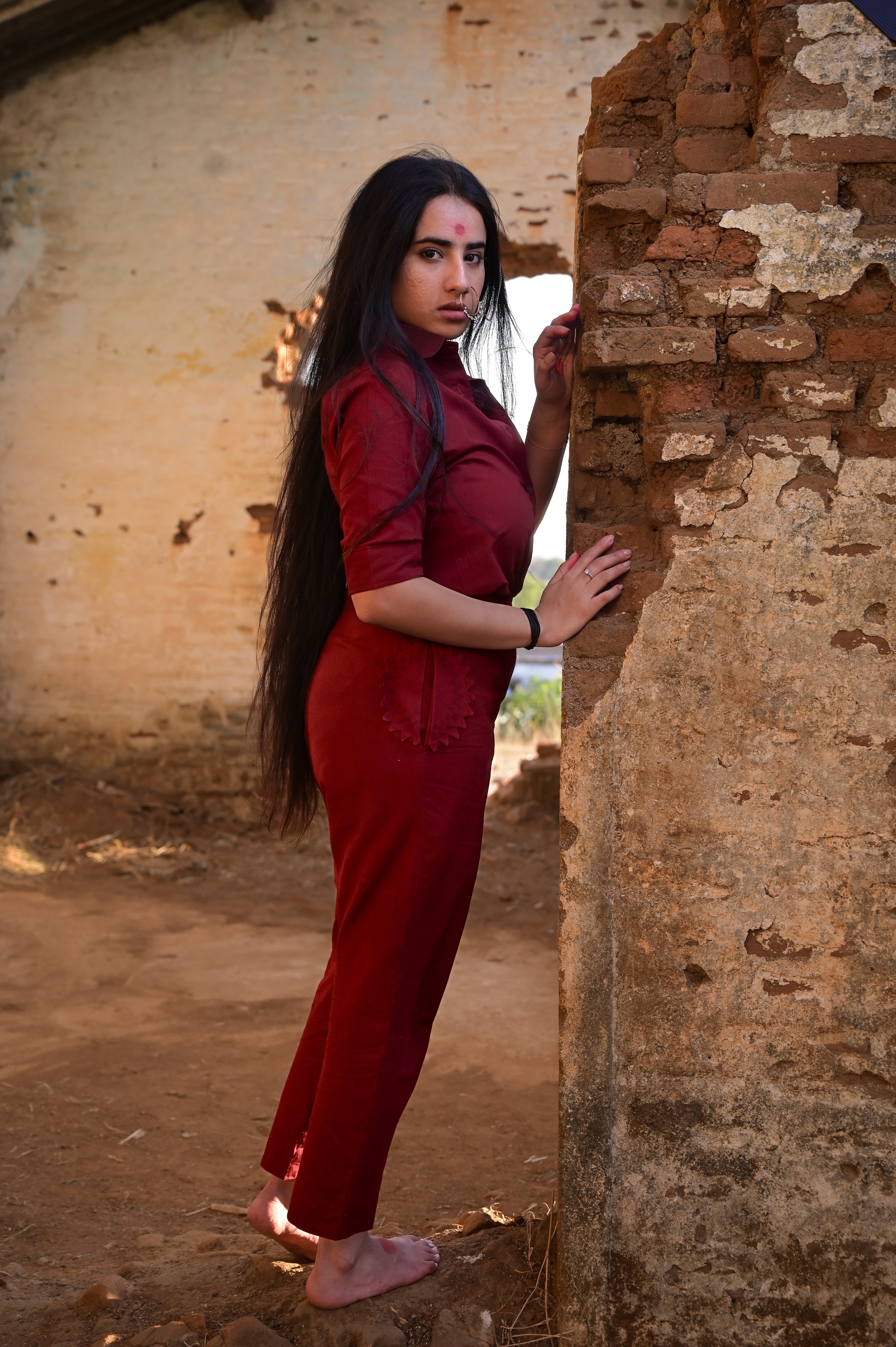 Highwaist Pant and Shirt